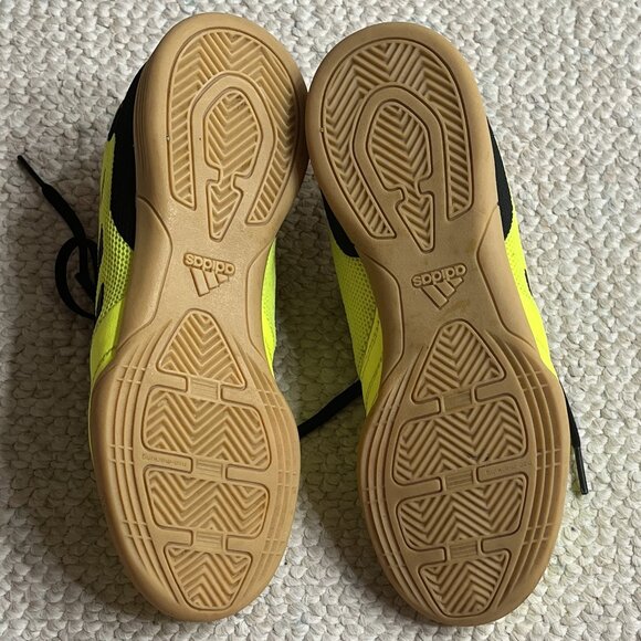 Adidas Copa Sense 3 Boy's Men's Size 4 Indoor Soccer Football Yellow Black Shoes - Picture 10 of 11